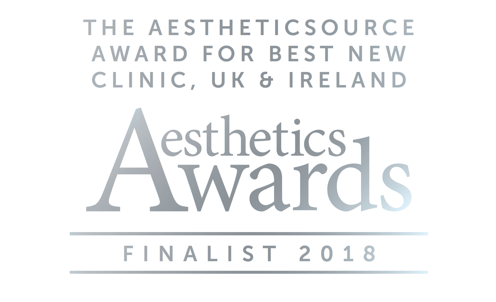 Aesthetic Awards Finalist 2018